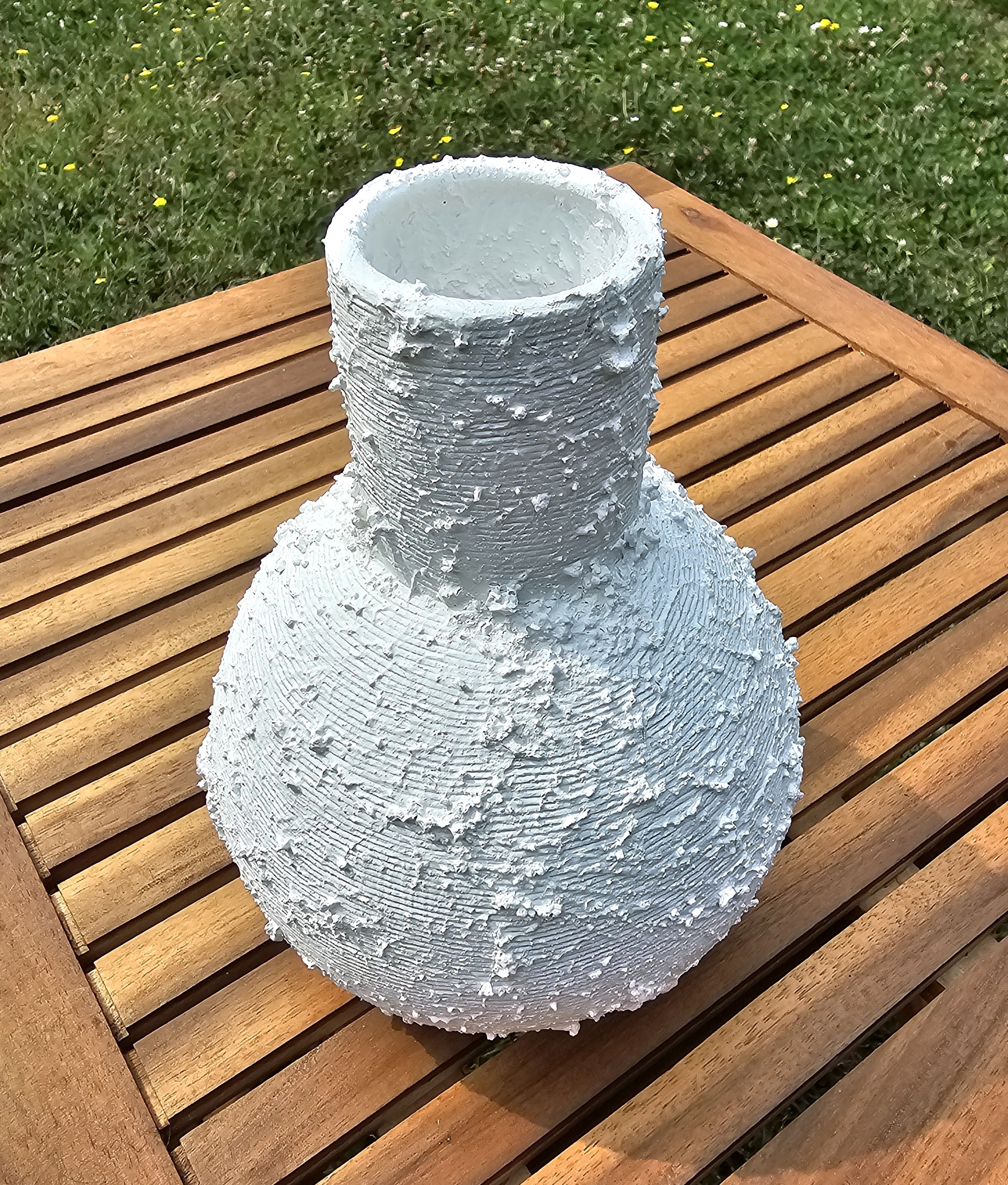 Vase Snow