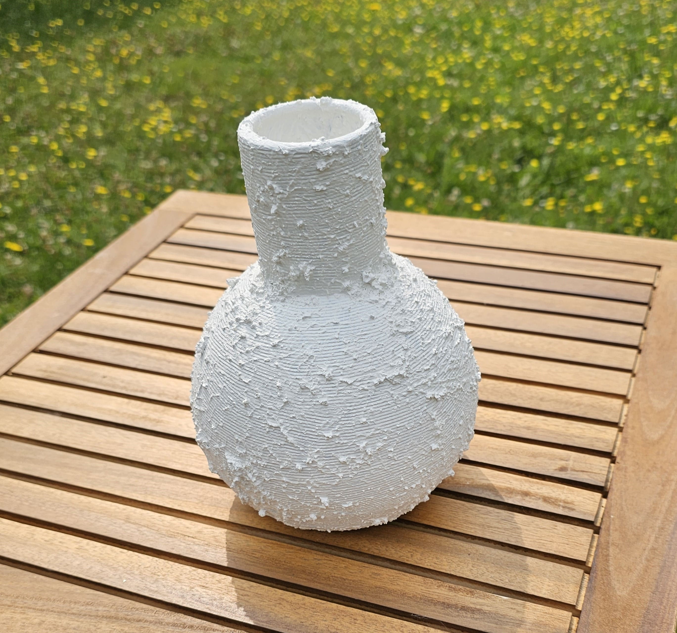 Vase Snow